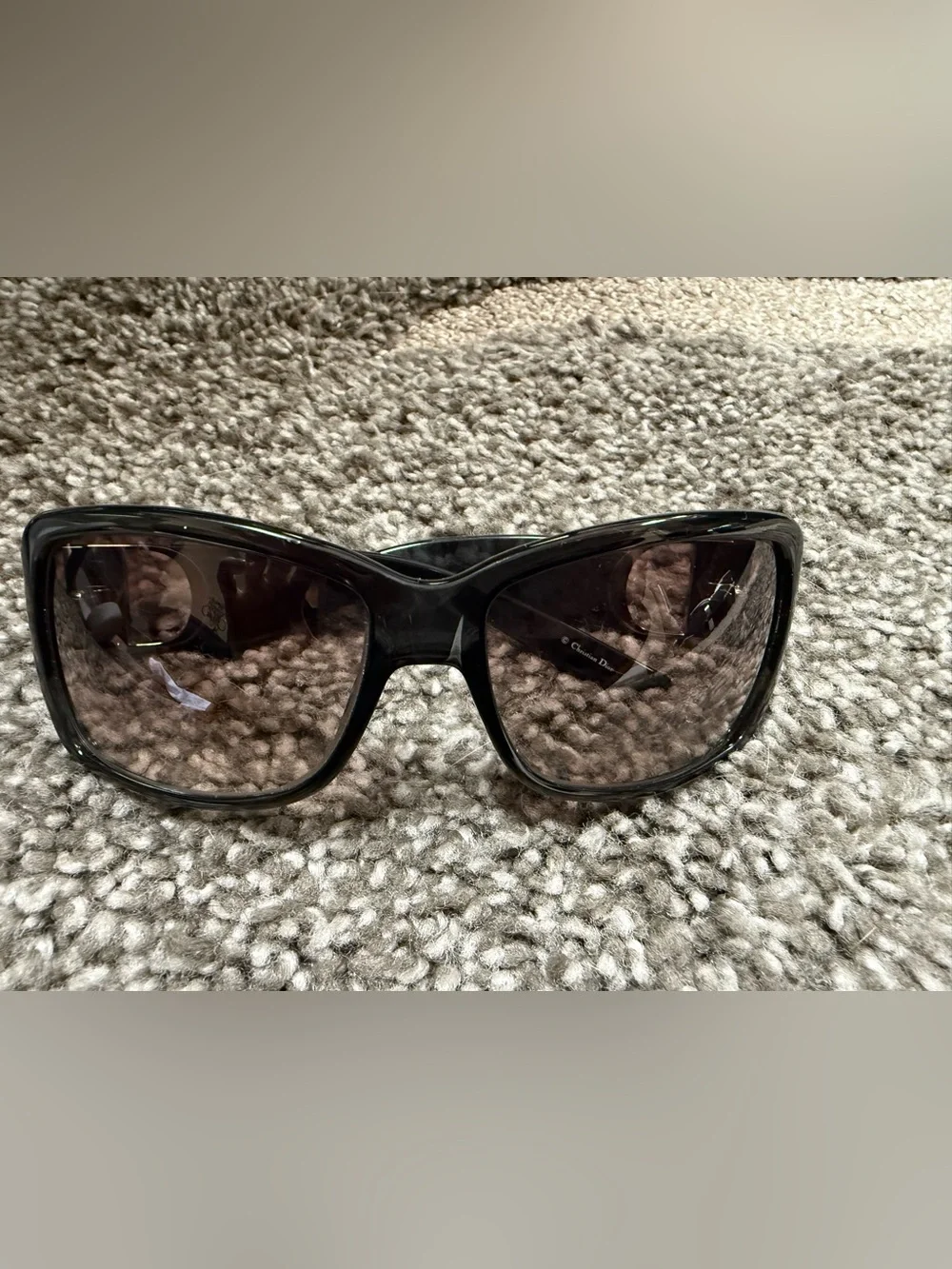 Dior Vintage Gray/Blue Sunglasses - Picture 2 of 7